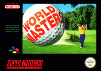 World Masters Golf PAL Super Nintendo PAL box art